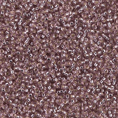 Miyuki 15/0 Seed Beads - 15-012 - Silverlined Smoky Amethyst
