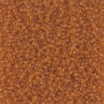 Miyuki 15/0 Seed Beads - 15-133F - Matte Transparent Topaz