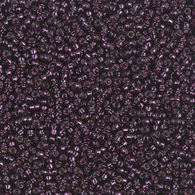 Miyuki 15/0 Seed Beads - 15-1428 - Dyed Silverlined Wine