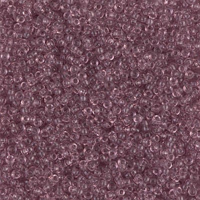 Miyuki 15/0 Seed Beads - 15-142 - Transparent Smoky Amethyst