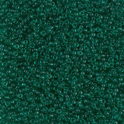 Miyuki 15/0 Seed Beads - 15-147 - Transparent Emerald