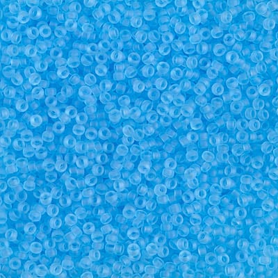Miyuki 15/0 Seed Beads - 15-148F - Matte Transparent Aqua