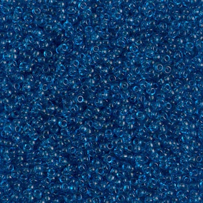 Miyuki 15/0 Seed Beads - 15-149 - Transparent Capri Blue