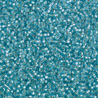 Miyuki 15/0 Seed Beads - 15-1643 - Dyed S/M S/L Aqua