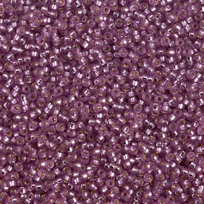 Miyuki 15/0 Seed Beads - 15-1650 - Dyed S/M S/L Lavender
