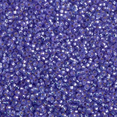 Miyuki 15/0 Seed Beads - 15-1654 - Dyed S/M S/L Purple