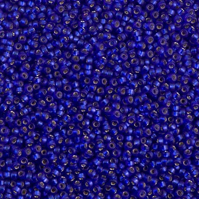 Miyuki 15/0 Seed Beads - 15-1656 - Dyed S/M S/L Dark Blue Violet
