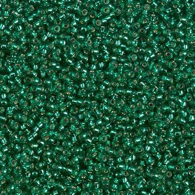 Miyuki 15/0 Seed Beads - 15-0017 - S/L Blue Green