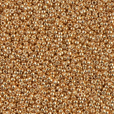 Miyuki 15/0 Seed Beads - 15-182 - Galvanized Gold