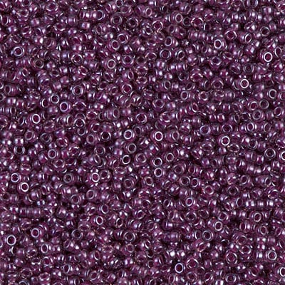 Miyuki 15/0 Seed Beads - 15-1834 - Magenta Lined Amethyst