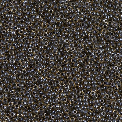 Miyuki 15/0 Seed Beads - 15-1840 - Black Lined Topaz