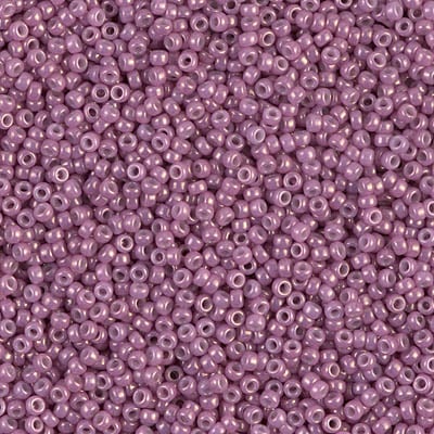 Miyuki 15/0 Seed Beads - 15-1867 - Opaque Dark Orchid Luster