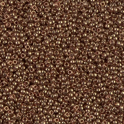 Miyuki 15/0 Seed Beads - 15-1882 - Topaz Gold Luster