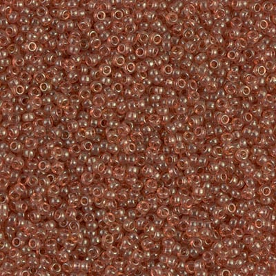 Miyuki 15/0 Seed Beads - 15-1887 - Apricot Topaz Gold Luster