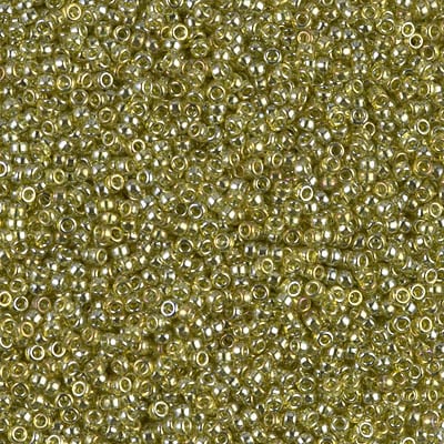Miyuki 15/0 Seed Beads - 15-1889 - TR Golden Olive Luster