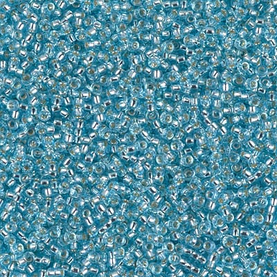 Miyuki 15/0 Seed Beads - 15-018 - Silverlined Aqua