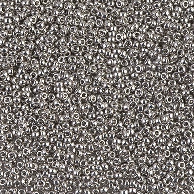 Miyuki 15/0 Seed Beads - 15-194 - Palladium Plated