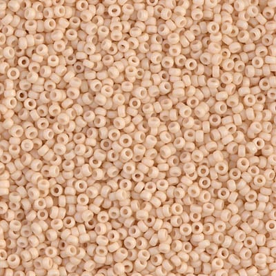Miyuki 15/0 Seed Beads - 15-2022 - Matte Dark Antique Beige