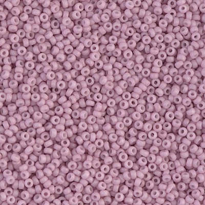 Miyuki 15/0 Seed Beads - 15-2024 - Matte Opaque Dusty Orchid
