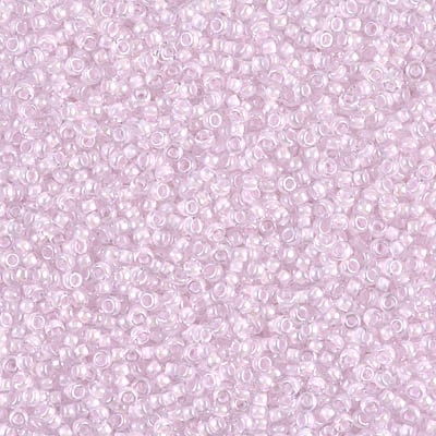 Miyuki 15/0 Seed Beads - 15-207 - Pink Lined Crystal