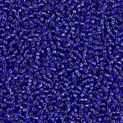 Miyuki 15/0 Seed Beads - 15-020 - Silverlined Cobalt