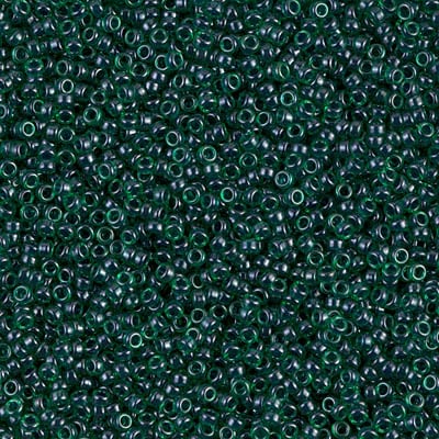 Miyuki 15/0 Seed Beads - 15-2241 - Lined Emerald Luster