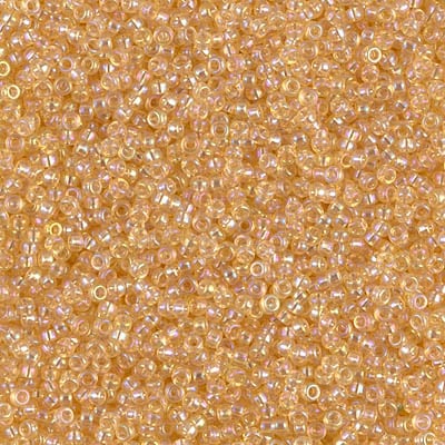 Miyuki 15/0 Seed Beads - 15-251 - Transparent Light Topaz AB