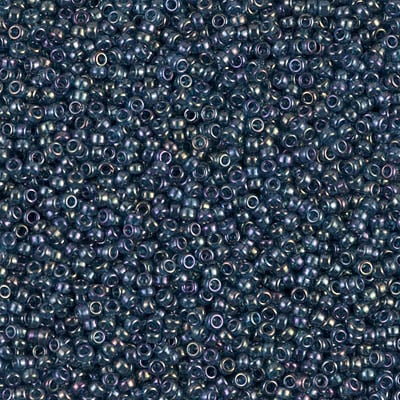 Miyuki 15/0 Seed Beads - 15-305 - Montana Blue Gold Luster