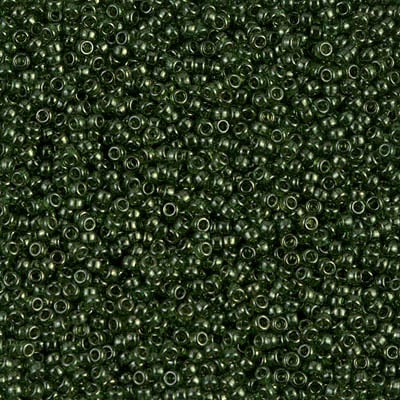 Miyuki 15/0 Seed Beads - 15-306 - Olive Gold Luster