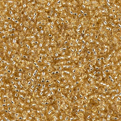 Miyuki 15/0 Seed Beads - 15-003 - Silverlined Gold