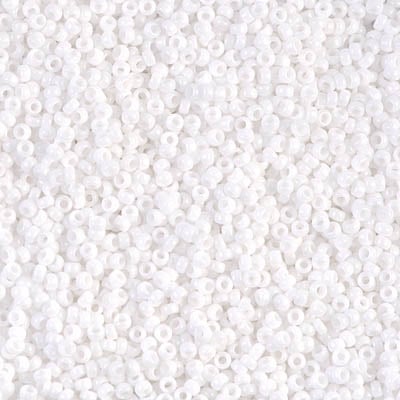 Miyuki 15/0 Seed Beads - 15-402 - Opaque White