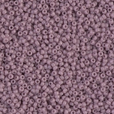 Miyuki 15/0 Seed Beads - 15-410 - Opaque Mauve