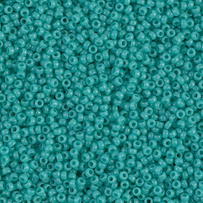 Miyuki 15/0 Seed Beads - 15-412 - Opaque Turquoise Green