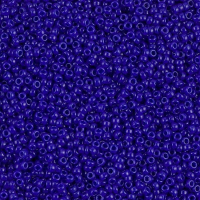 Miyuki 15/0 Seed Beads - 15-414 - Opaque Cobalt