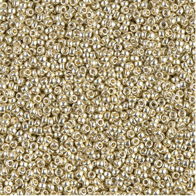 Miyuki 15/0 Seed Beads - 15-4201 - Duracoat Galvanized Silver