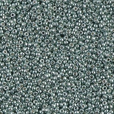 Miyuki 15/0 Seed Beads - 15-4216 - Duracoat Galvanized Sea Foam