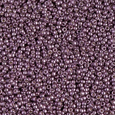 Miyuki 15/0 Seed Beads - 15-4220 - Duracoat Galvanized Eggplant