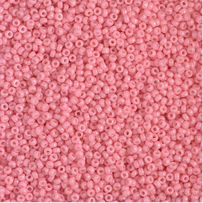 Miyuki 15/0 Seed Beads - 15-4463 - Duracoat Dyed Opaque Lychee