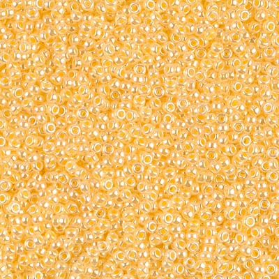 Miyuki 15/0 Seed Beads - 15-516 - Light Daffodil Ceylon