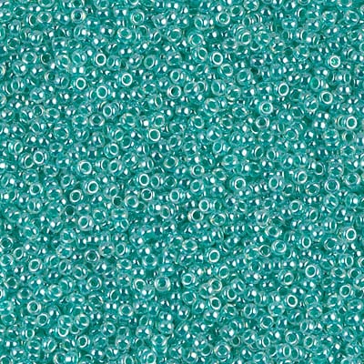 Miyuki 15/0 Seed Beads - 15-536 - Aqua Green Ceylon