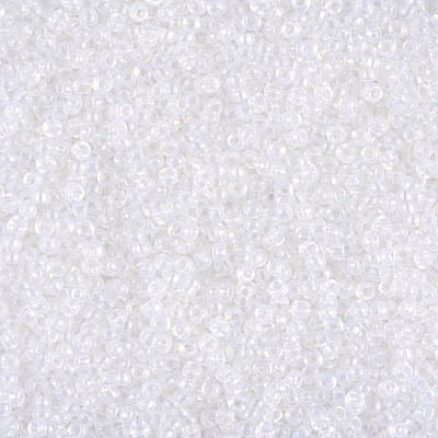Miyuki 15/0 Seed Beads - 15-550 - White Opal