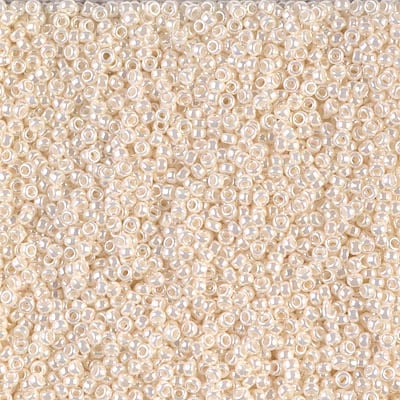 Miyuki 15/0 Seed Beads - 15-592 - Antique Ivory Pearl Ceylon