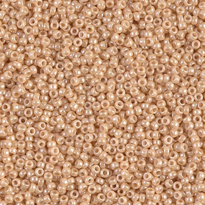 Miyuki 15/0 Seed Beads - 15-593 - Light Caramel Ceylon