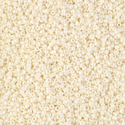 Miyuki 15/0 Seed Beads - 15-594 - Cream Ceylon