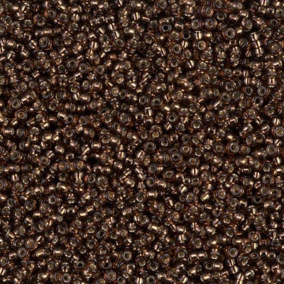 Miyuki 15/0 Seed Beads - 15-005D - Silverlined Root Beer