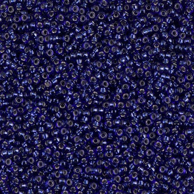 Miyuki 15/0 Seed Beads - 15-973 - Silverlined Royal Blue