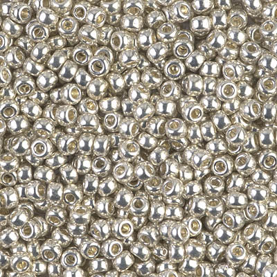 Miyuki 8/0 Seed Beads - 8-1051 - Galvanized Silver