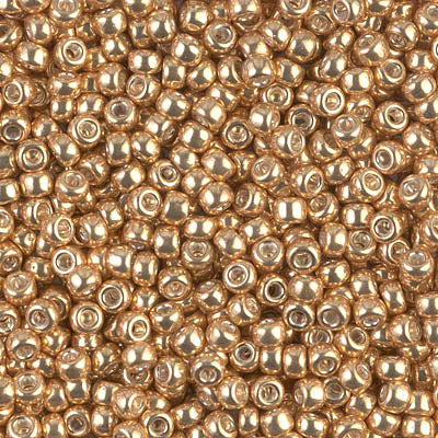 Miyuki 8/0 Seed Beads - 8-1052 - Galvanized Gold