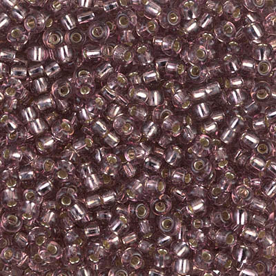 Miyuki 8/0 Seed Beads - 8-012 - Silver Lined Smoky Amethyst