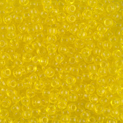 Miyuki 8/0 Seed Beads - 8-136 - Transparent Yellow